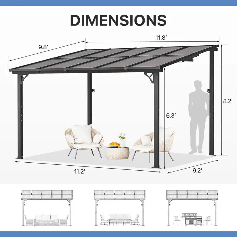 product_name - Gazebos & Pergolas - Elvora