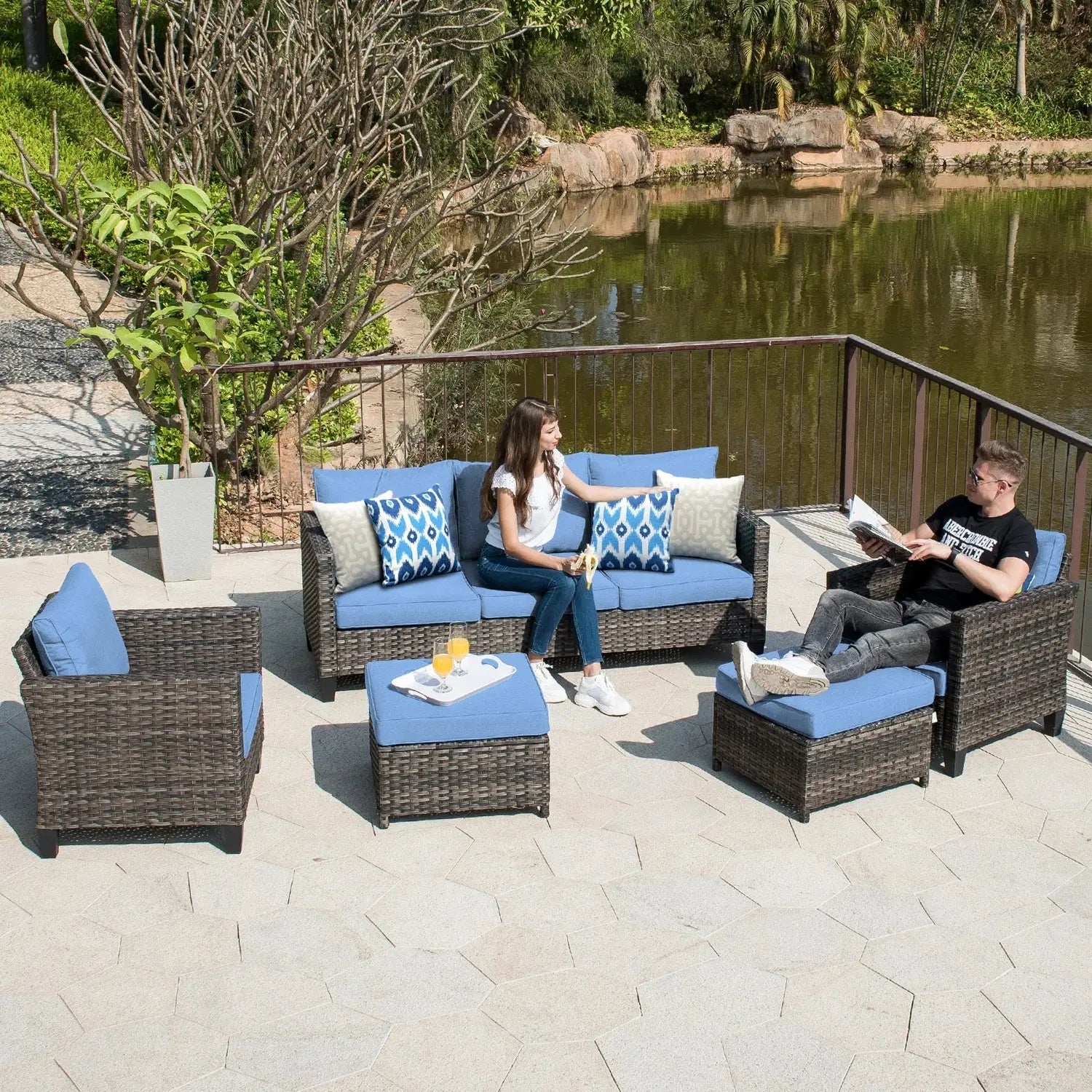 product_name - Patio Lounge Sets - Elvora