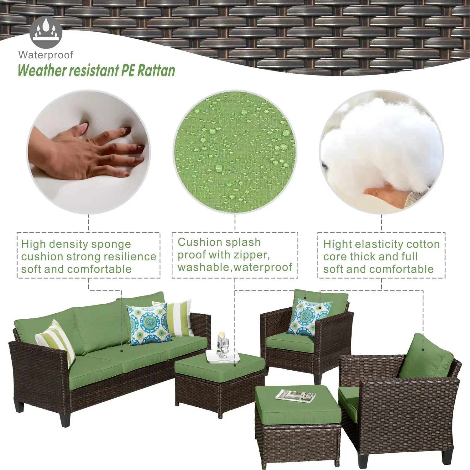 product_name - Patio Lounge Sets - Elvora