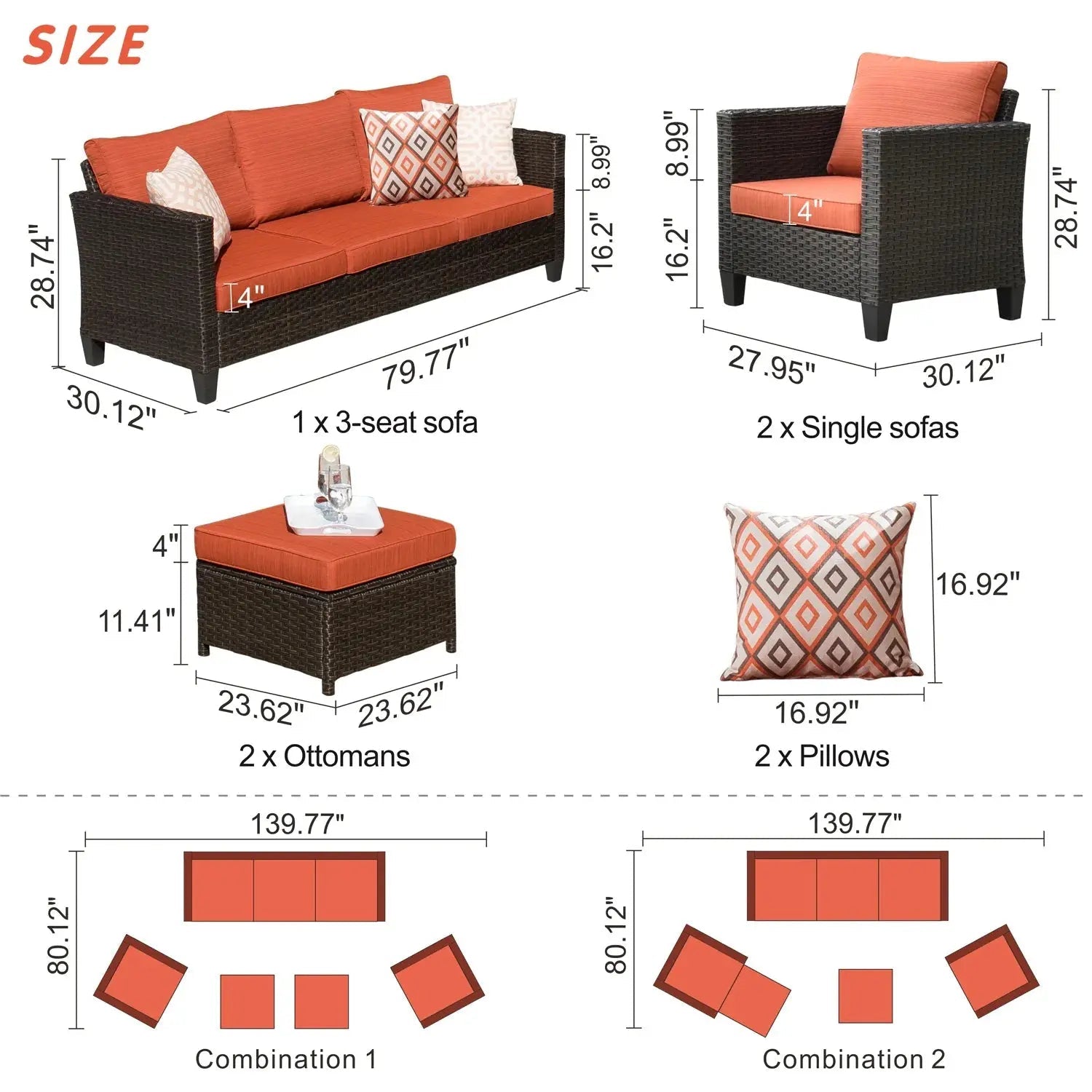 product_name - Patio Lounge Sets - Elvora