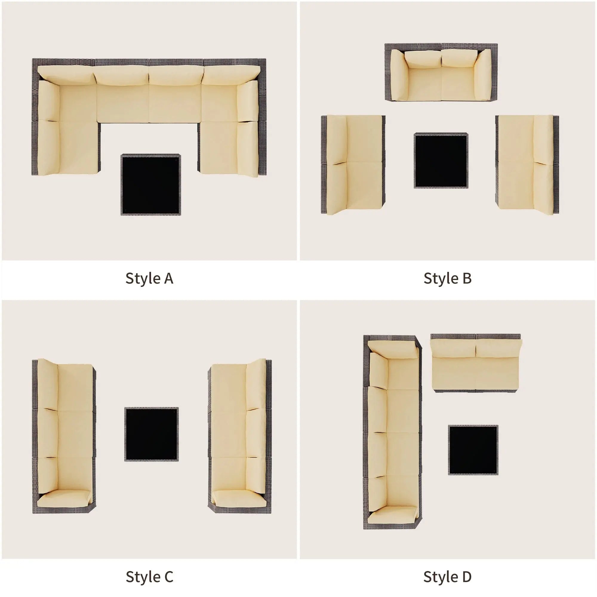 product_name - Patio Sectionals - Elvora