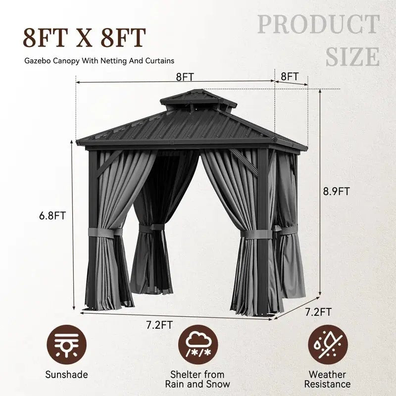 product_name - Gazebos & Pergolas - Elvora