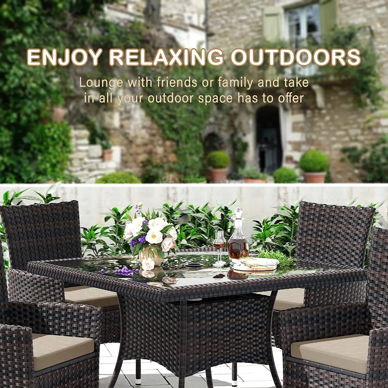 product_name - Patio Dining Sets - Elvora