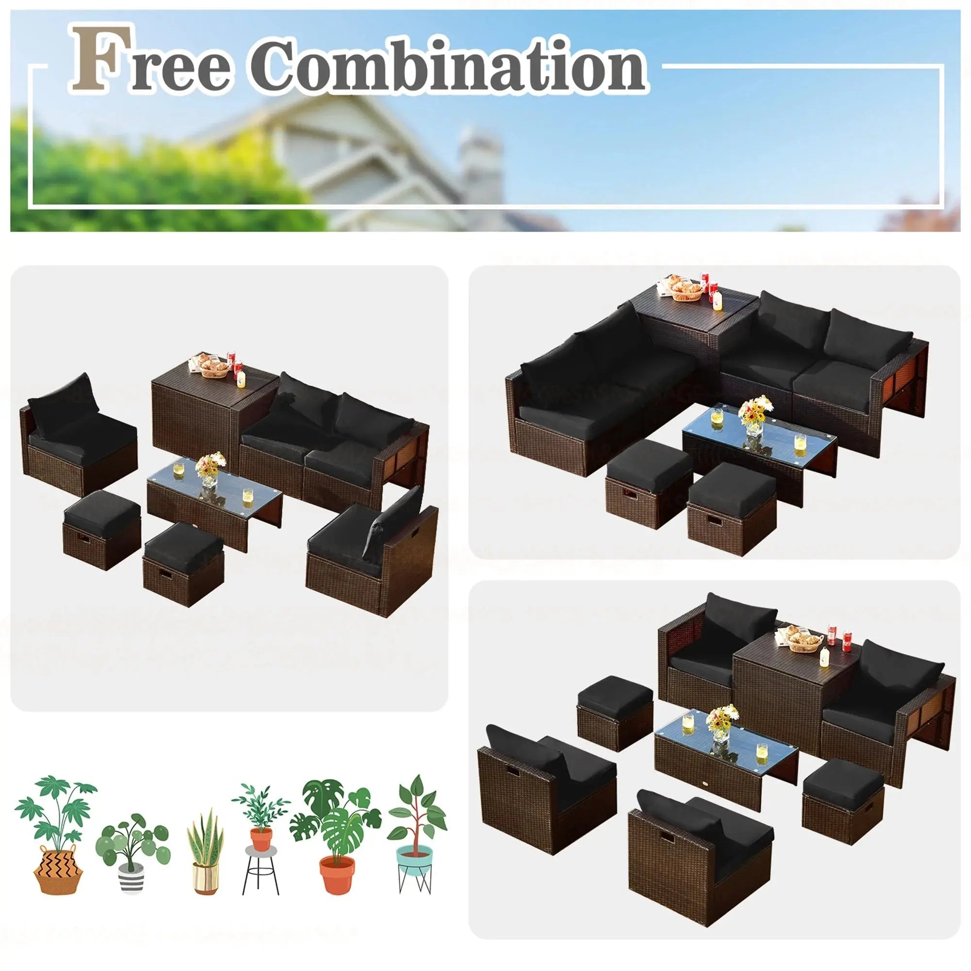 product_name - Patio Lounge Sets - Elvora