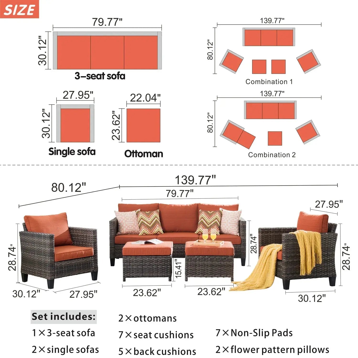 product_name - Patio Lounge Sets - Elvora