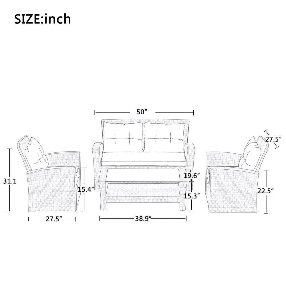 product_name - Patio Lounge Sets - Elvora