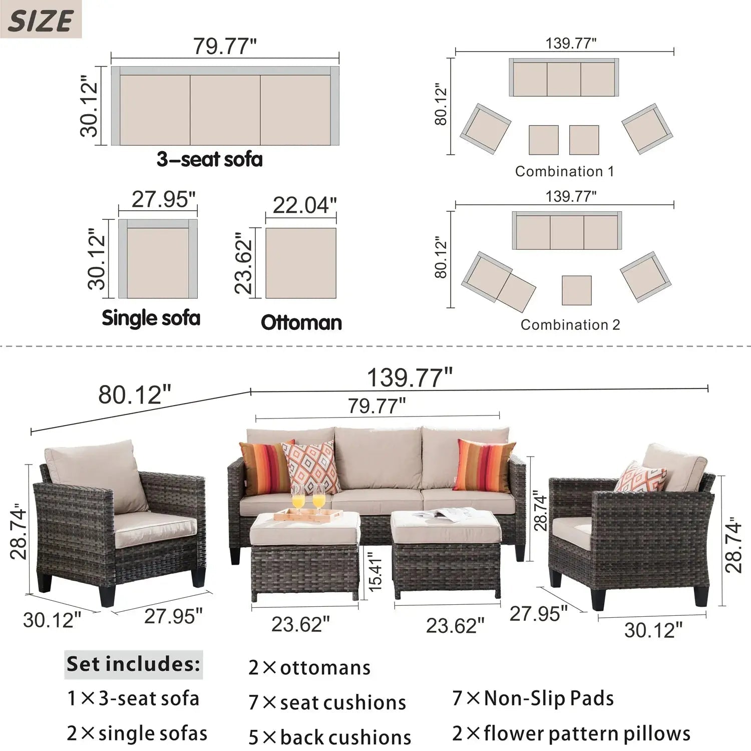 product_name - Patio Lounge Sets - Elvora