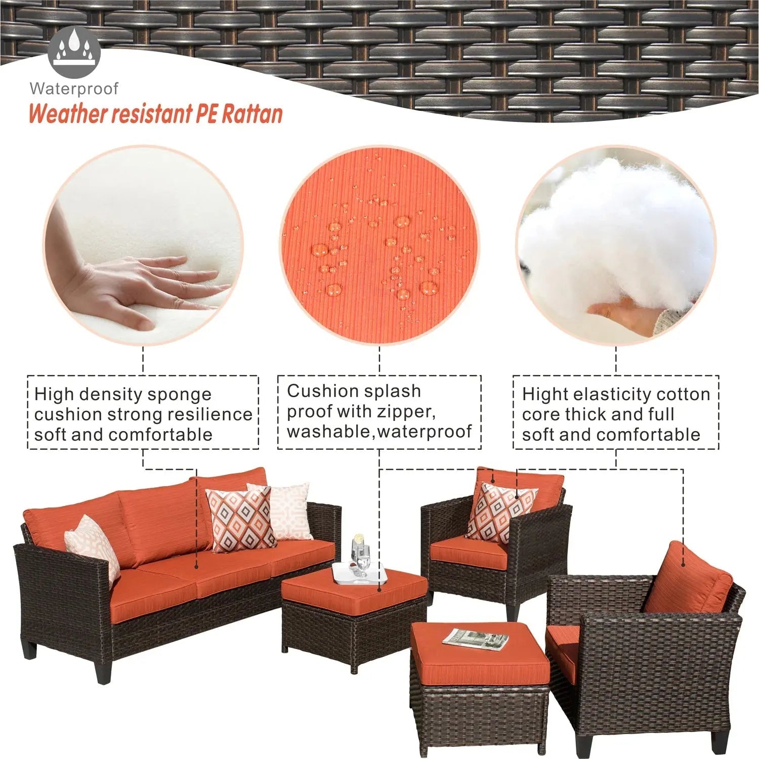 product_name - Patio Lounge Sets - Elvora