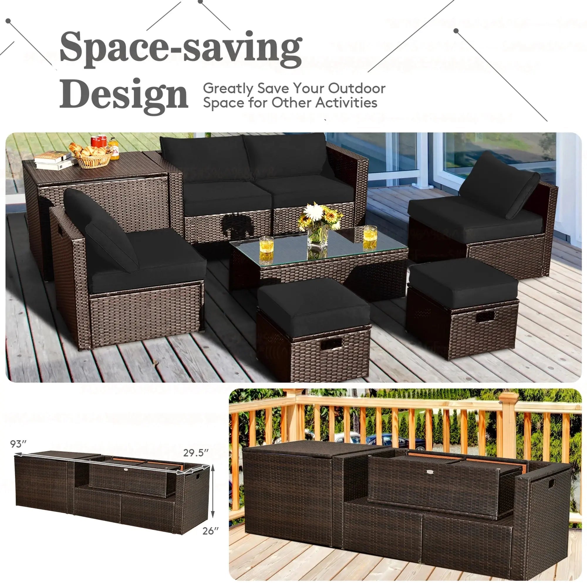 product_name - Patio Lounge Sets - Elvora